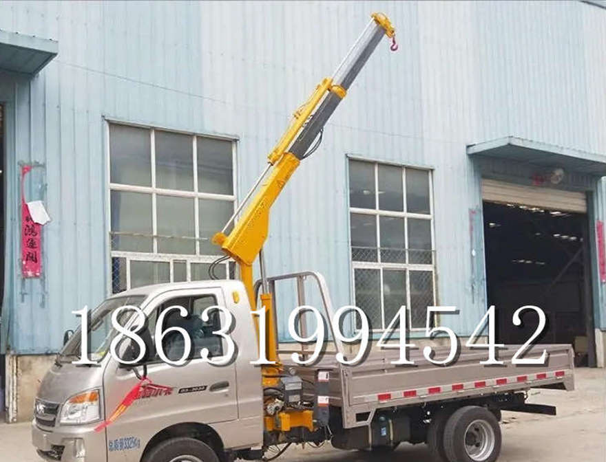 神木市随车吊机12/24V车载吊船用提升机移动随车吊机船用搬运